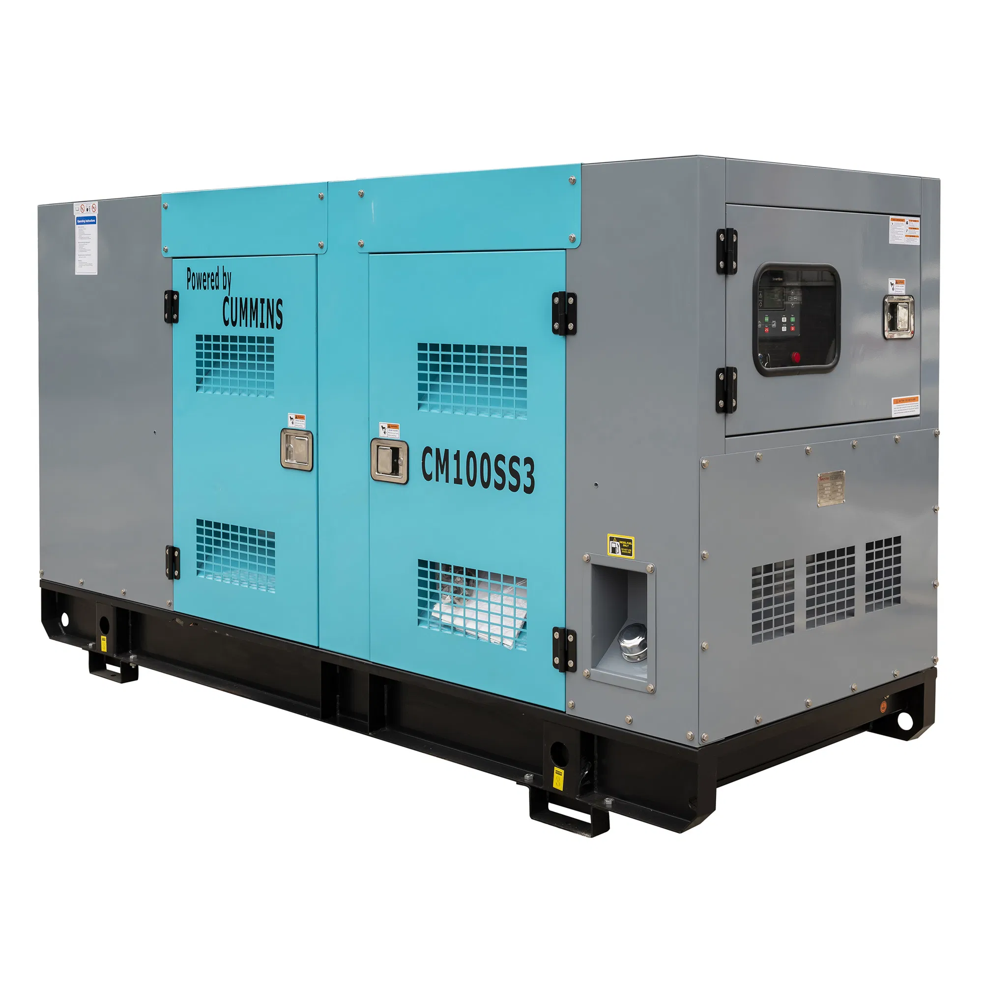 50Hz 60Hz 220V 440V 3 مرحلة 1 مرحلة 20kVA 25kVA 30kVA 40kVA 50kVA 60kVA 100kVA 120kVA 150kVA مولد طاقة منخفض الضوضاء نوع ديزل