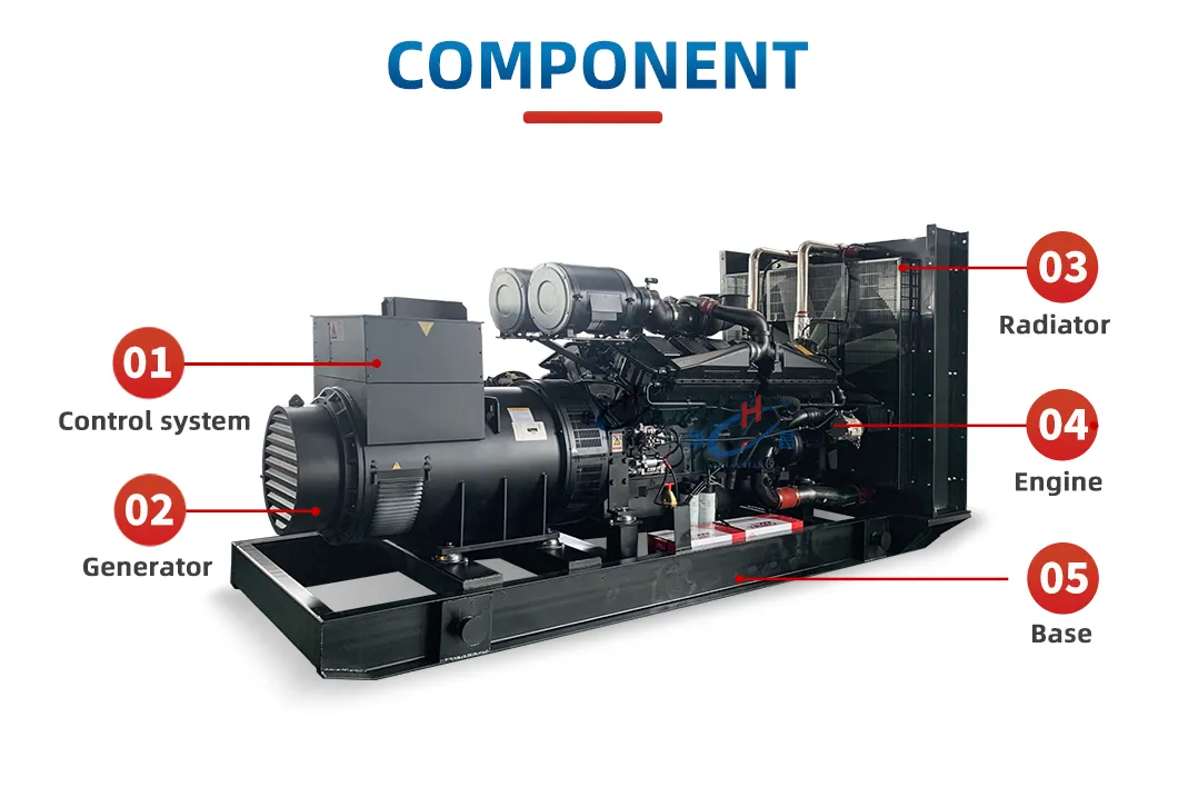 محرك كامينز بيركنز ويشاي 10kVA 15kVA 20kVA 50kVA 100kVA 150kVA 350kVA 400kVA مبرد بالماء 3-Phase مجموعة مولدات ديزل صامتة للطاقة الاحتياطية