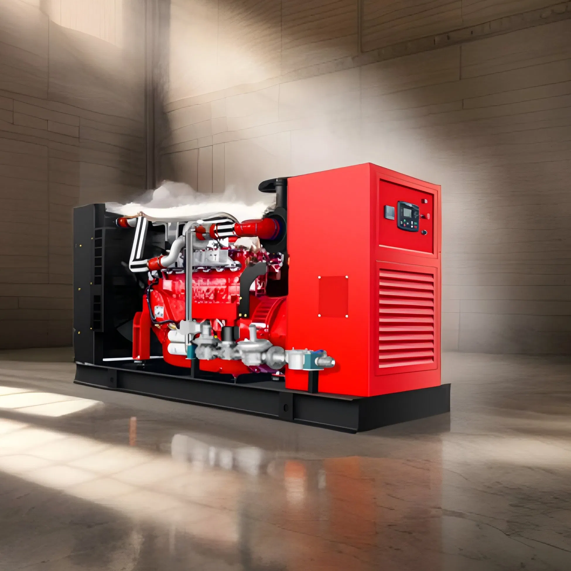 50Hz 1500rpm وقود مزدوج غاز طبيعي مسال غاز مضغوط غاز البترول المسال ميثان طاقة خالية هيدروجين ديزل محرك يوتو عالي الكفاءة 120kw مجموعة مولدات الغاز الطبيعي ثلاثية الطور