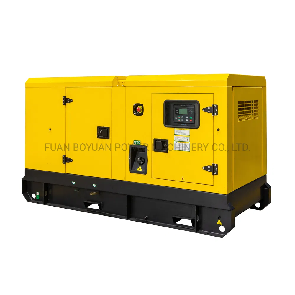 مولد ديزل صامت مبرد بالماء عالي الكفاءة 150kw كمنز