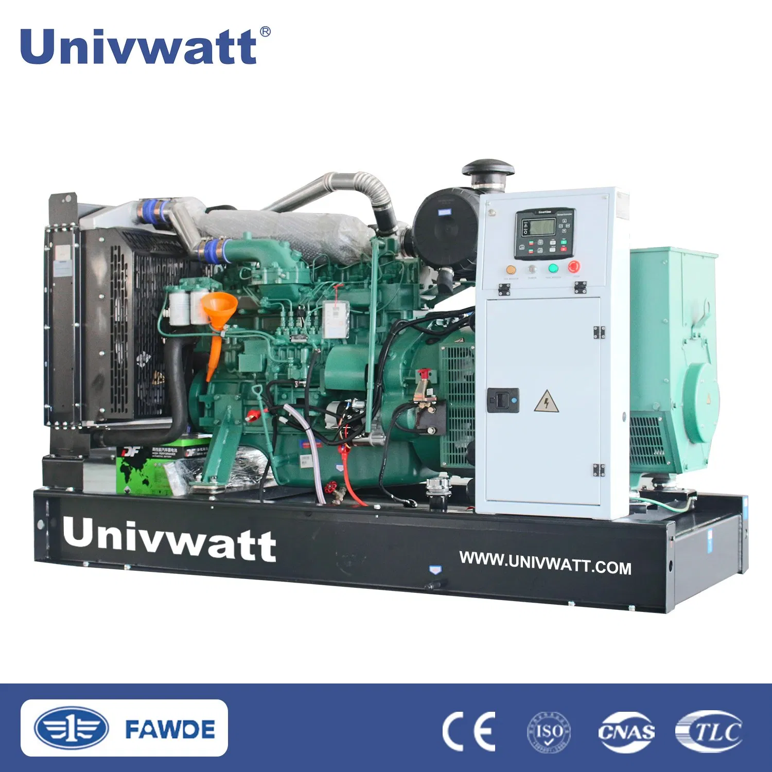 120kw / 150kw مجموعة مولدات الديزل الكهربائية المفتوحة من فاويد للاستخدام المستمر