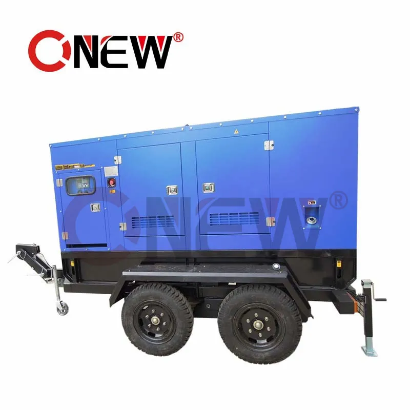 مولد ديزل عالمي 50kVA/40kw مثبت على مقطورة
