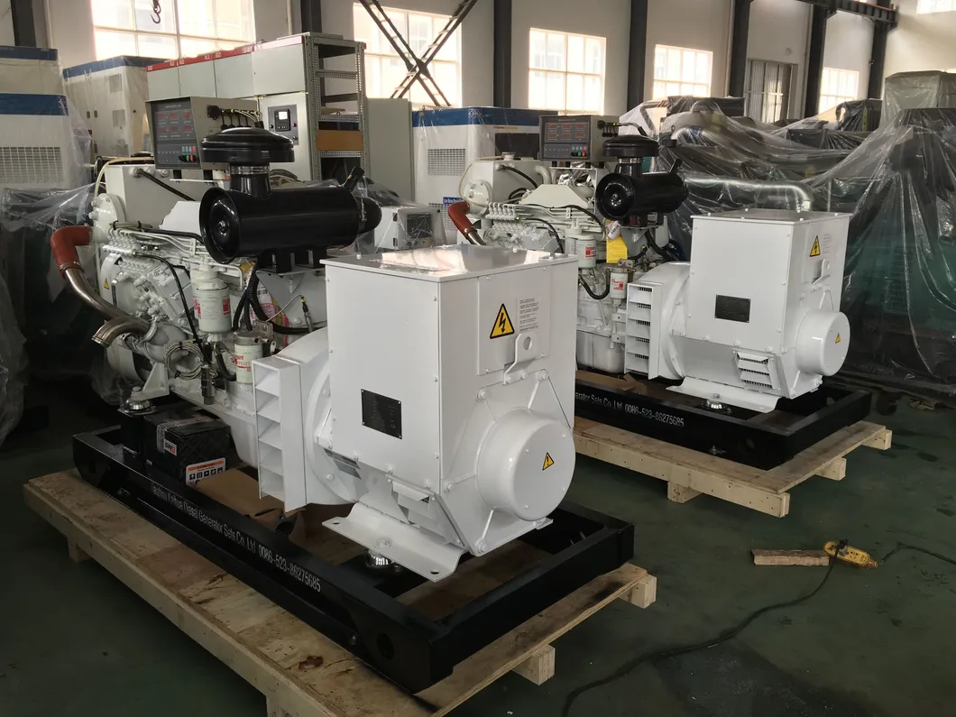 37.5kVA مولد طاقة محرك ديزل بحري من كامينز للاستخدام الرئيسي في ميانمار