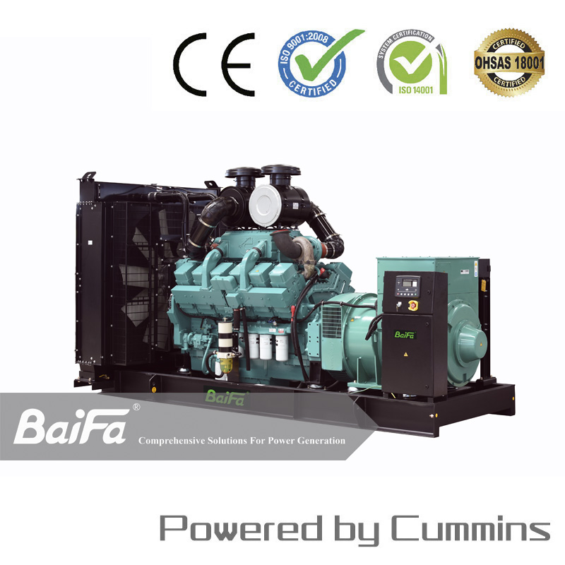 بايفا باور 1000kVA مولد ديزل مع كمنز Kta38-G2b مورد مجموعة مولدات