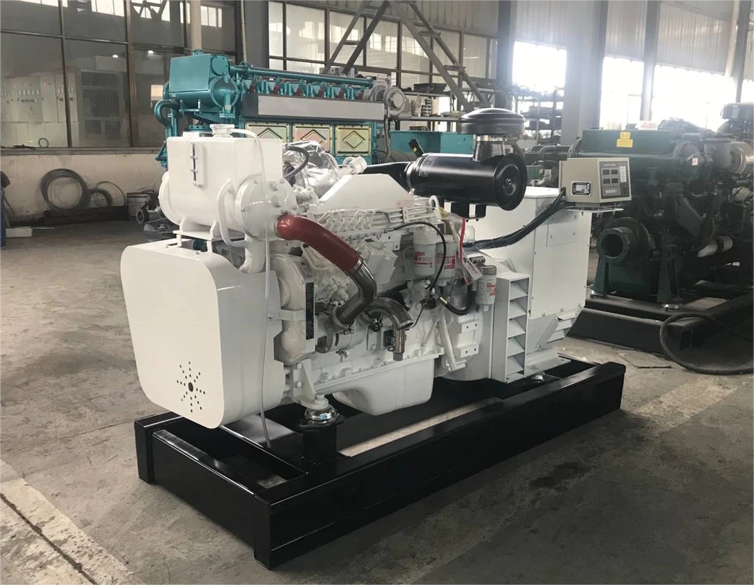 مجموعة مولدات الديزل البحرية بمحرك مشهور 100kVA مولد الديزل البحري