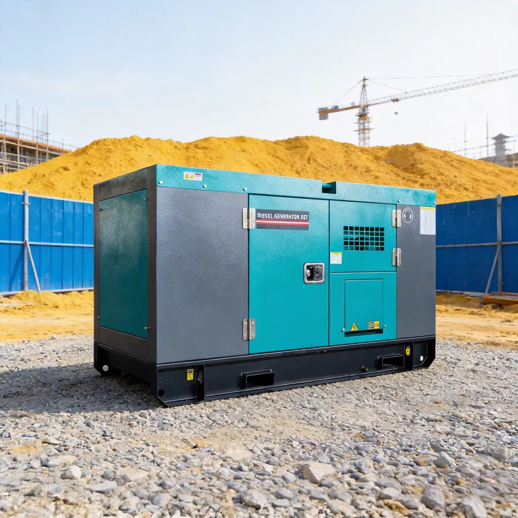 Trailer Mounted Silent Diesel Generator 100kVA-300kVA Mobile Field Power System