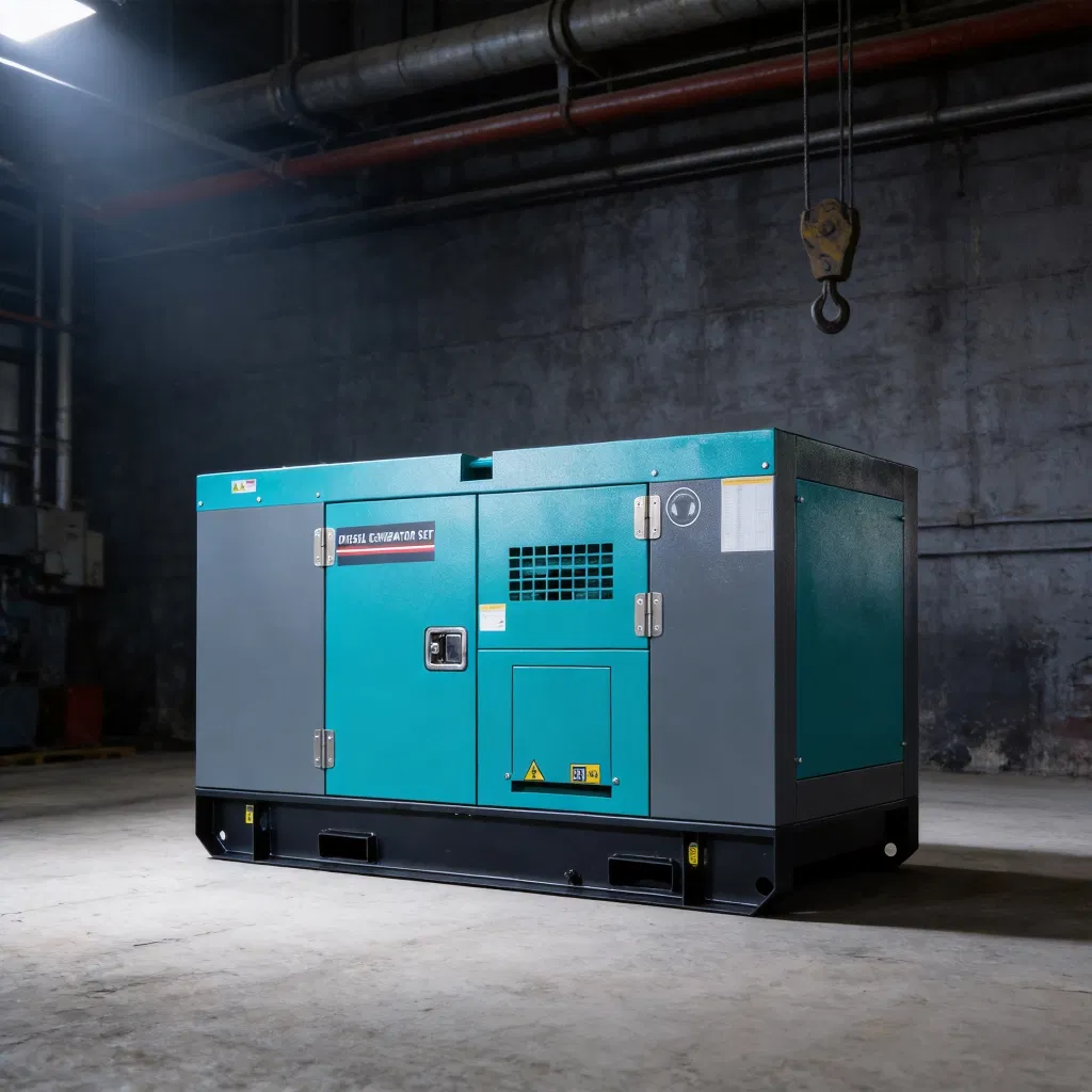 Trailer Mounted Silent Diesel Generator 100kVA-300kVA Mobile Field Power System