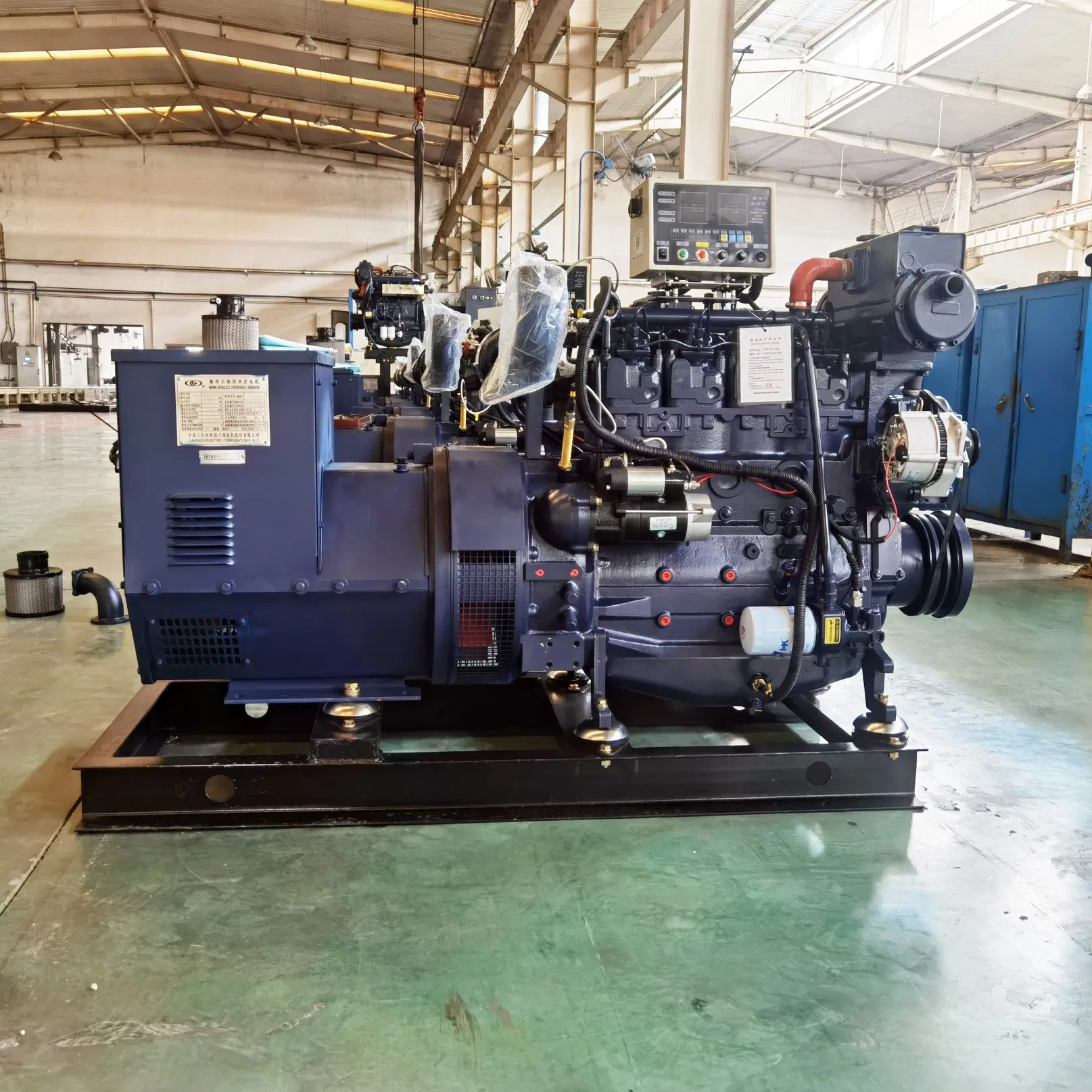 80kw مجموعة مولدات بحرية تعمل بمحرك دويتز