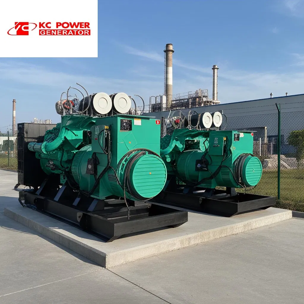 50/60Hz 360kw 500kw 600kw 700kw 1000kVA مجموعة مولدات ديزل ثقيلة مفتوحة صامتة 800kw 1000kw مصنع