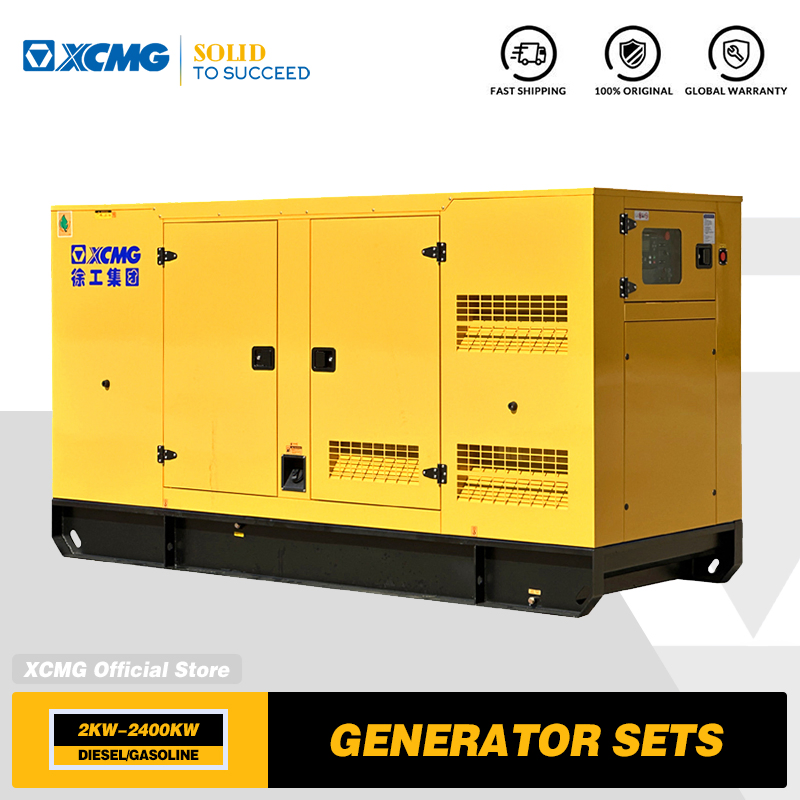 مجموعة مولدات الديزل ثنائية الوقود الصامتة عالية الجودة من مصنع XCMG للبيع 200kw 250kVA 3