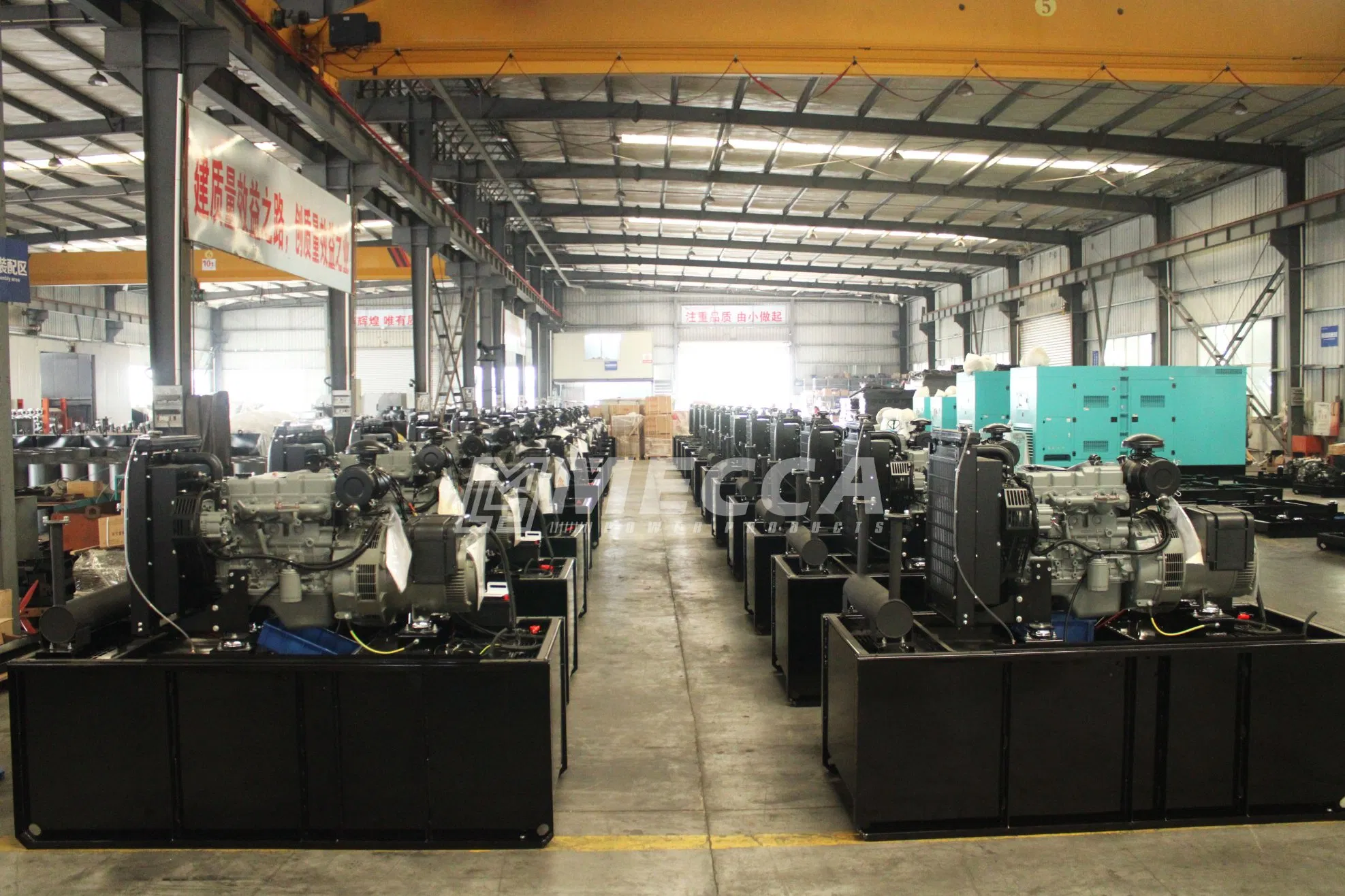 مولدات كهربائية صامتة للاتصالات، تكديس مزدوج 25kVA 35kVA 50kVA 60kVA 75kVA 100kVA تحكم عن بعد، مبردة بالهواء، ديزل، بدء كهربائي مستمر