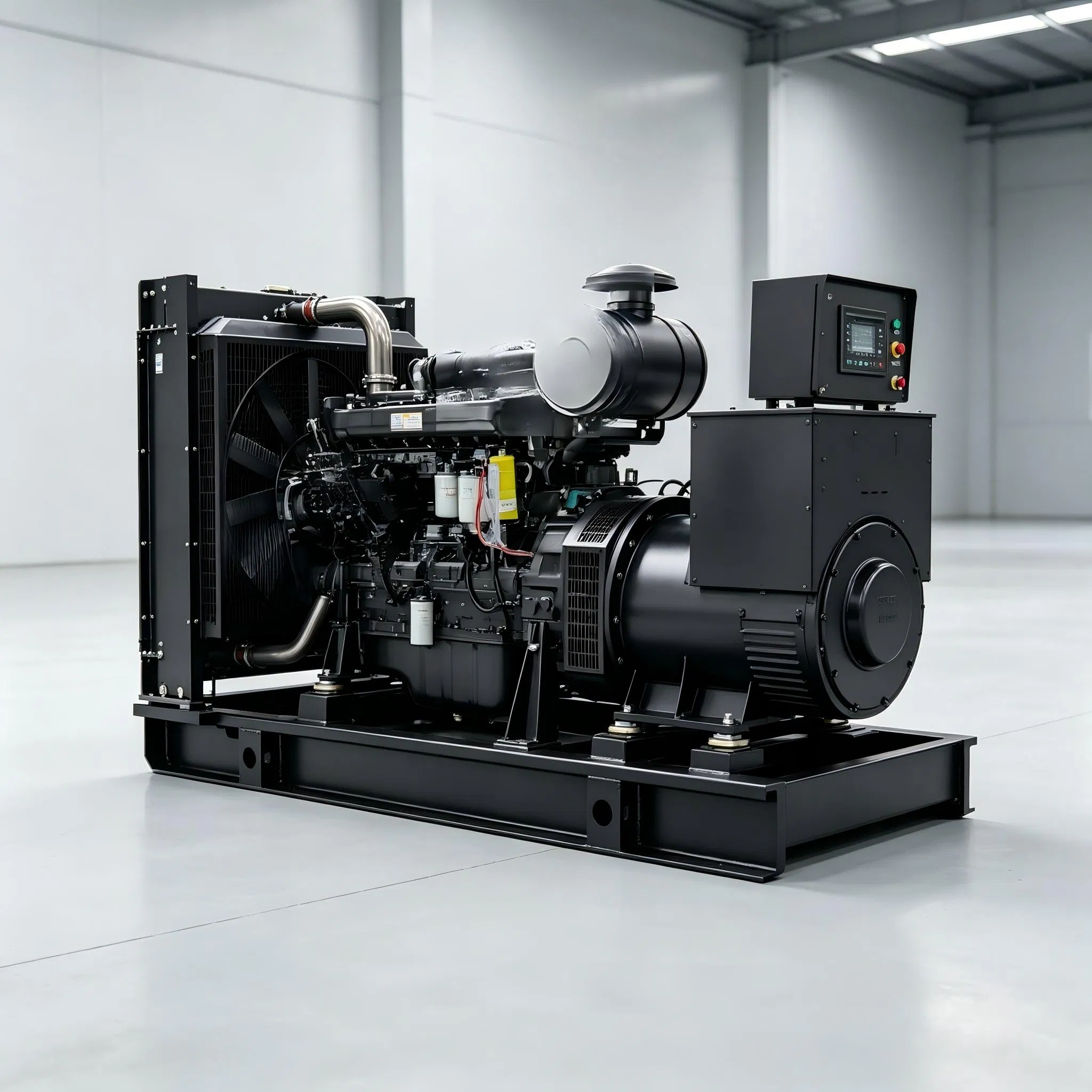 مولد ديزل مبرد بالماء 275kVA 200kw 6 أسطوانة 6ltaa8.9-G2 ثقيل واجب رئيسي احتياطي طاقة مفتوح صامت مقطورة للتعدين مركز البيانات