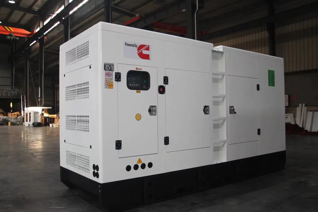 مولد ديزل صامت من كامينز 250kVA 150kVA 100kVA للبيع منخفض الضوضاء
