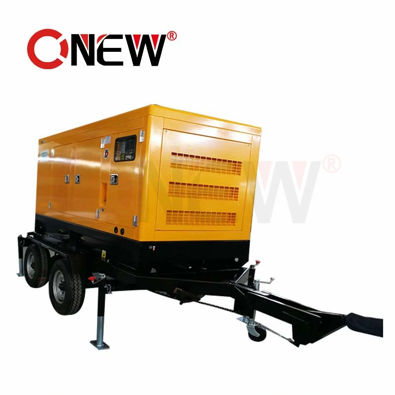 مولد ديزل عالمي 50kVA/40kw مثبت على مقطورة
