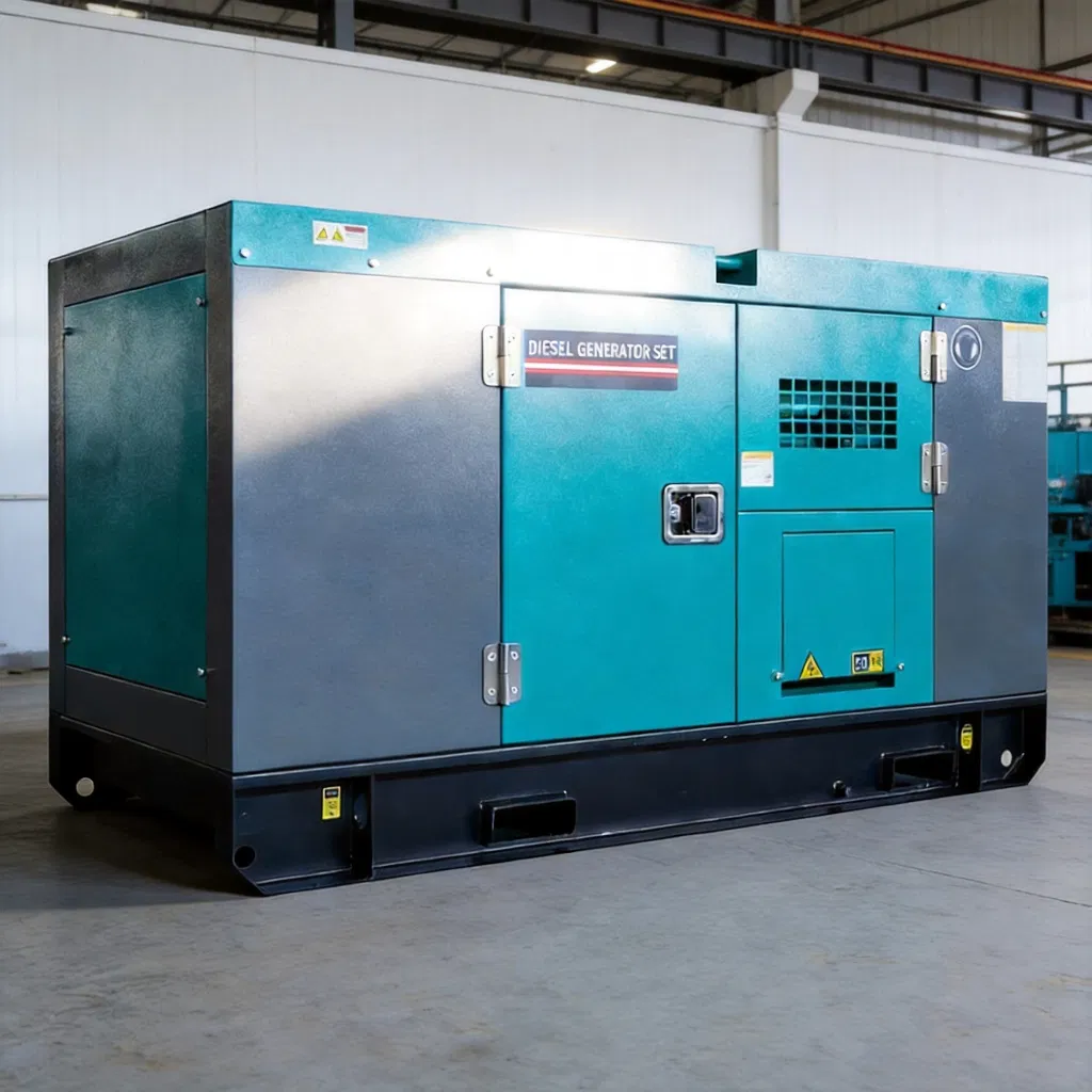 Trailer Mounted Silent Diesel Generator 100kVA-300kVA Mobile Field Power System