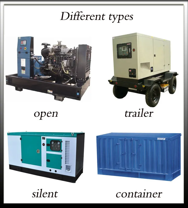 مولد ديزل صامت من كامينز 250kVA 150kVA 100kVA للبيع منخفض الضوضاء