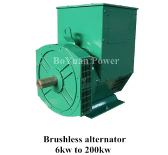 مولد ديزل صامت مبرد بالماء عالي الكفاءة 150kw كمنز