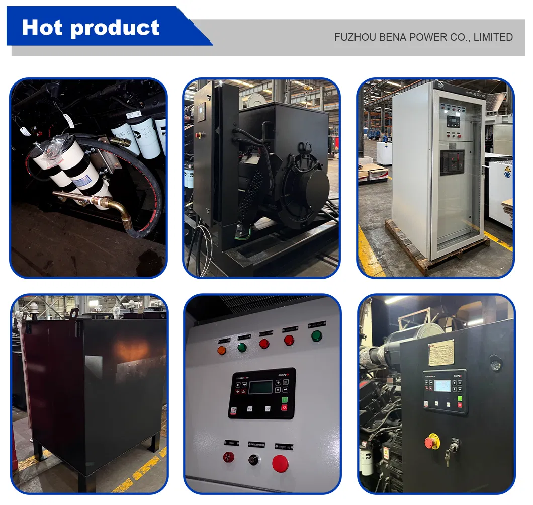 Factory Direct Sale Diesel Generator Set High Efficiency Emergency Backup Power for Factory Hotel Mall