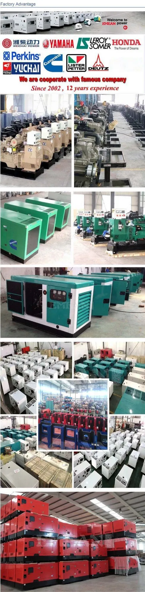 7kw 8kVA مولد ديزل محمول صامت للغاية