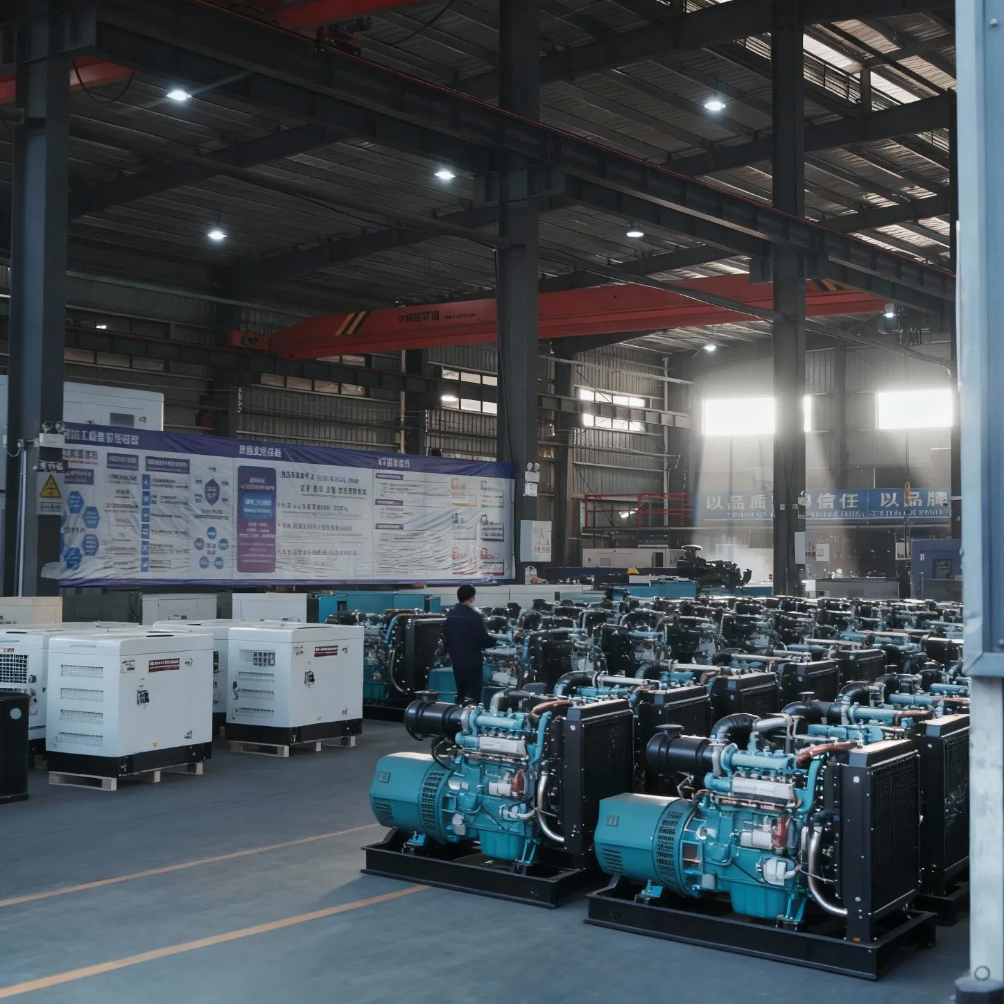 20kVA مولد ديزل متنقل صامت مثبت على مقطورة مع نظام تبريد بالماء 30kw, 40kw, 50kw مولد محمول 50kw مولد ديزل