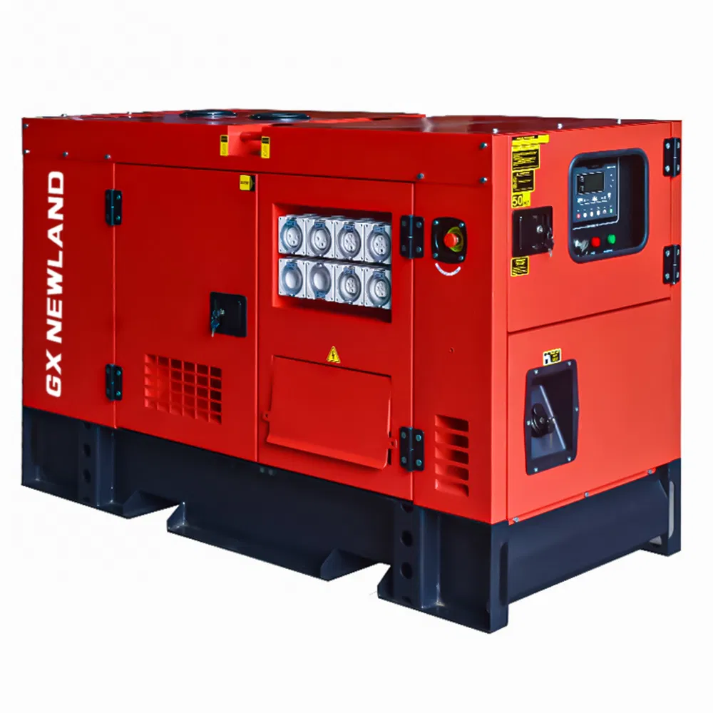 30kVA 24kw 40kVA 32kw مولد ديزل مائي صامت مزود بتبريد بمرحلة واحدة محمول