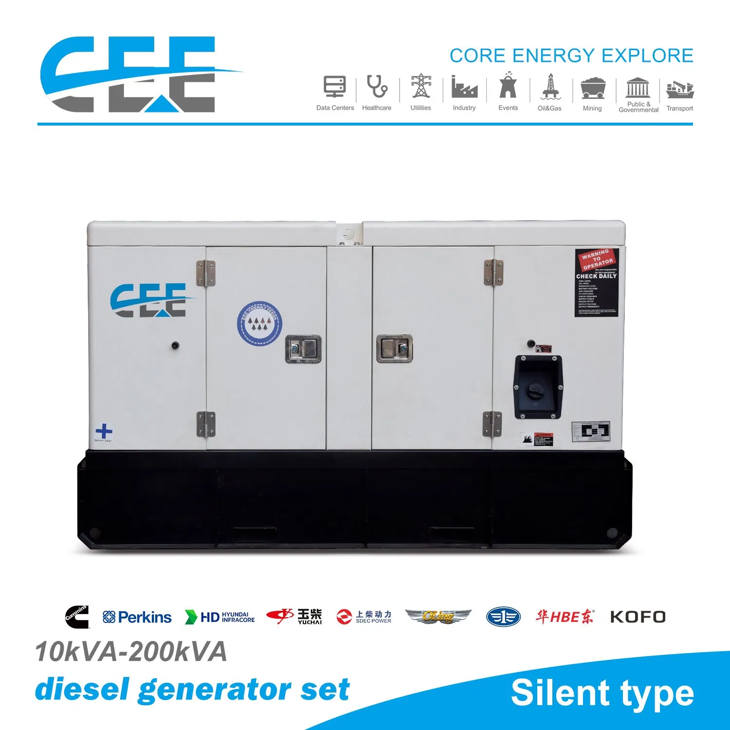 800-1500kw مولد ديزل ذكي مع لوحة فشل الشبكة التلقائي لمركز البيانات للطوارئ