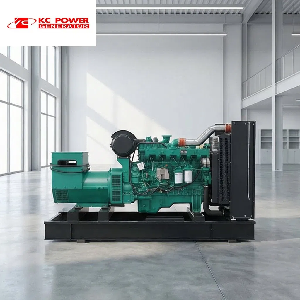 نوع صامت 200kw مولد ديزل يوتشاي Yc6MK350L-D20 ضوضاء منخفضة