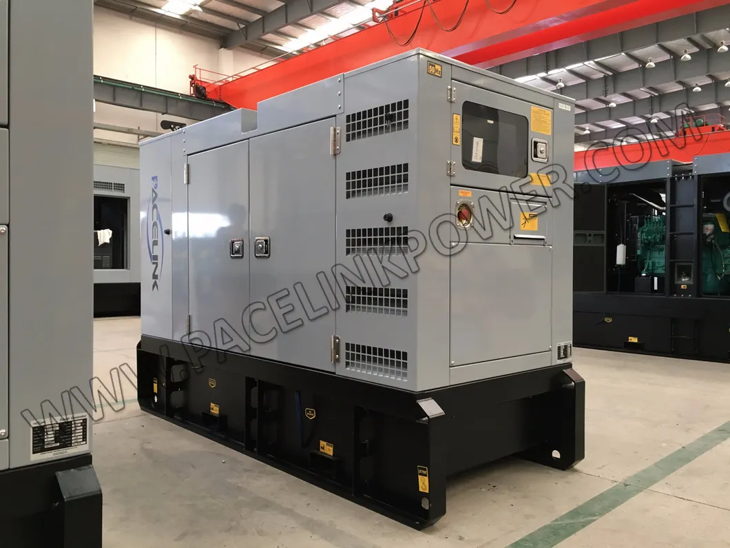 48kw مجموعة مولدات ديزل صامتة تعمل بمحرك كامينز مع شهادة CE/ISO