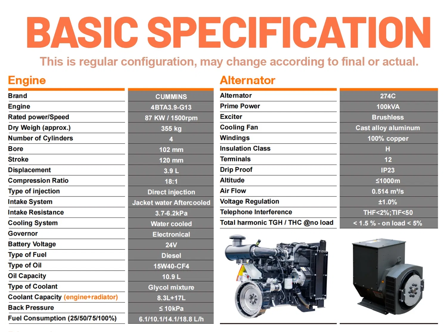 200kVA مولد ديزل صامت مثبت على مقطورة 400V 50Hz 1500rpm احتياطي