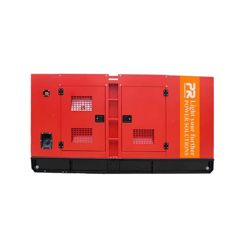 40kw 50kVA مولد ديزل ثلاثي الطور مزود بتبريد مائي مع بدء تشغيل عن بُعد تلقائي