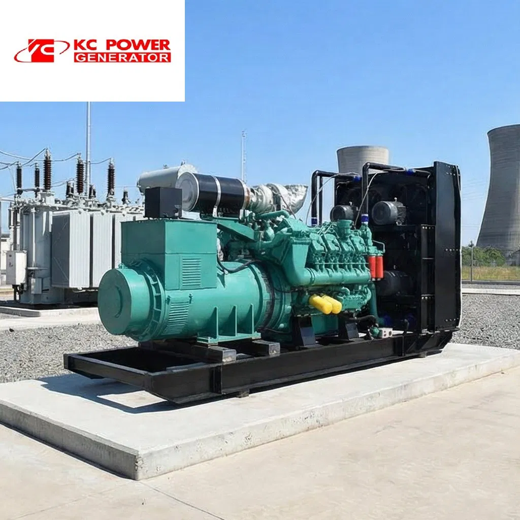 50/60Hz 360kw 500kw 600kw 700kw 1000kVA مجموعة مولدات ديزل ثقيلة مفتوحة صامتة 800kw 1000kw مصنع