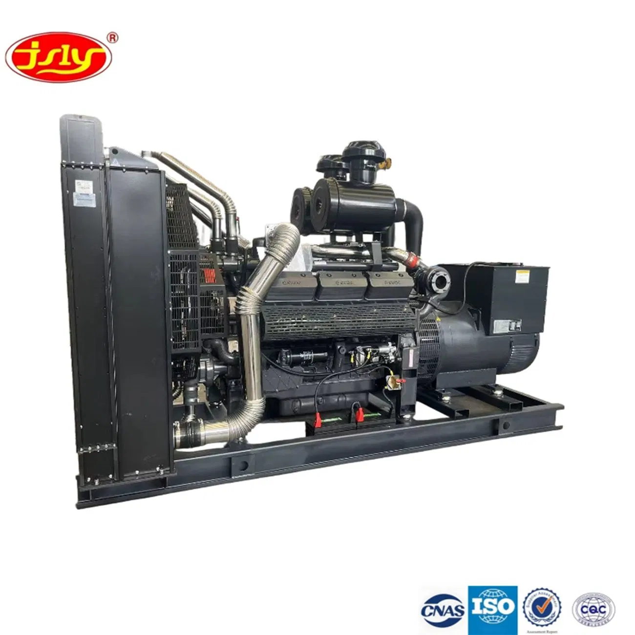 مجموعة مولدات الديزل مع 50Hz/60Hz, 1500rpm/1800rpm, 350kw437.5kVA قوية ومتينة وصديقة للبيئة، مناسبة للمصانع الصناعية
