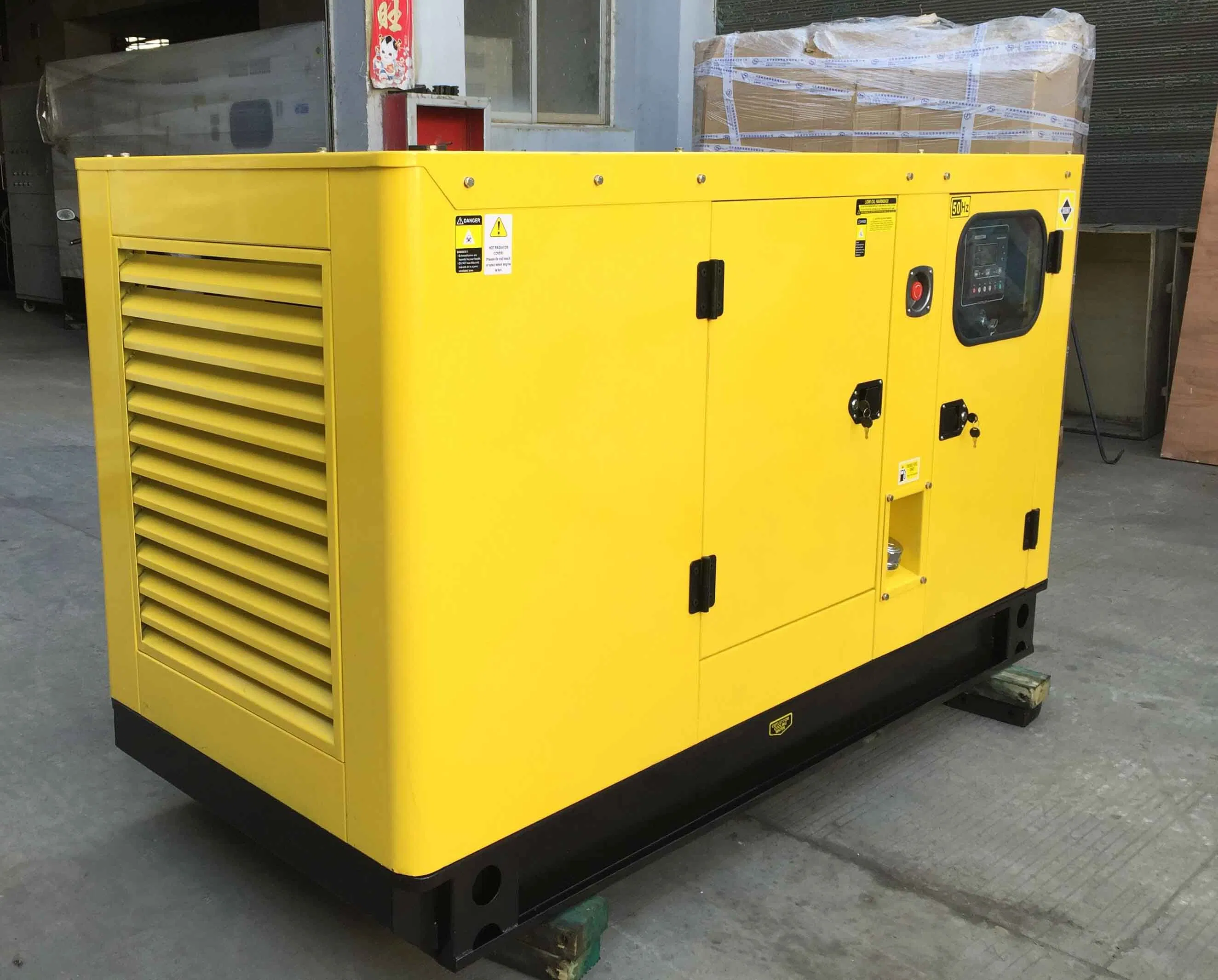 مولد ديزل مفتوح 400kVA 450kVA 500kVA 550kVA 600kVA مولد ديزل مثبت على مقطورة مع شاحنة ضرب