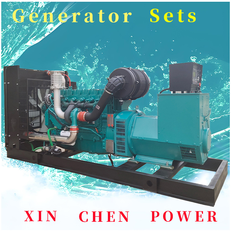 30kw100kw800kw1200kw طاقة احتياطية طارئة 380V مجموعة مولدات ديزل ويشاي بدون فرش نحاسي