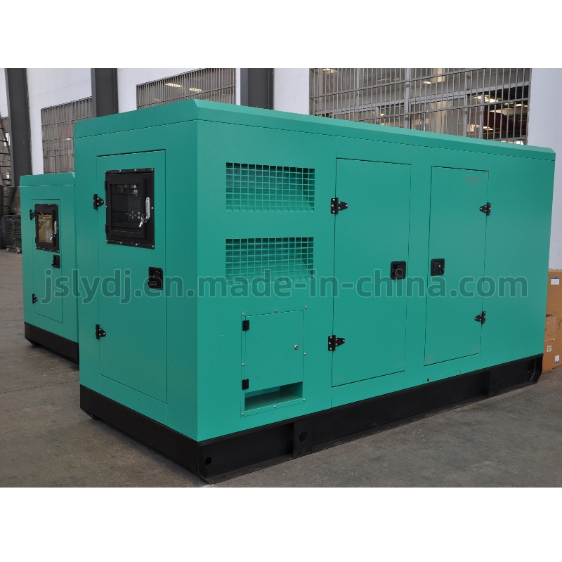 مولد ديزل ثابت وموثوق بقوة 180kw/225kVA, 500kVA, 1000kVA, مزود طاقة احتياطي 50Hz/60Hz, ثلاثي الطور/صامت منخفض الضوضاء عازل للصوت