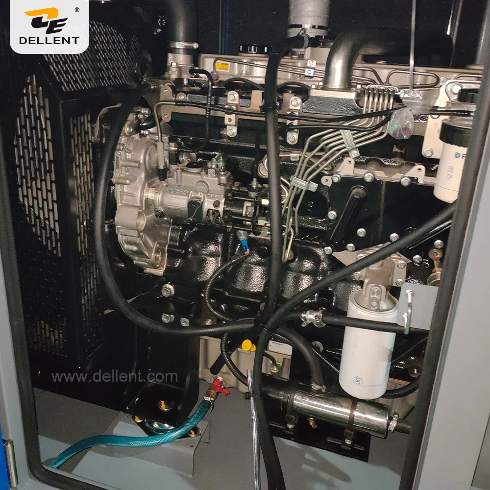 ديليت: مولد ديزل بسعر المصنع طراز صامت 1106A-70t مولد بديل خالي من الفرش 148Kva مجموعة مولد ديزل من النوع الصامت 50/60HZ