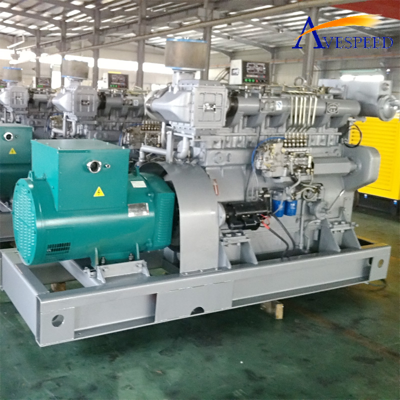 100kw مجموعة مولدات الديزل البحرية المساعدة لسفينة صيد المحيط