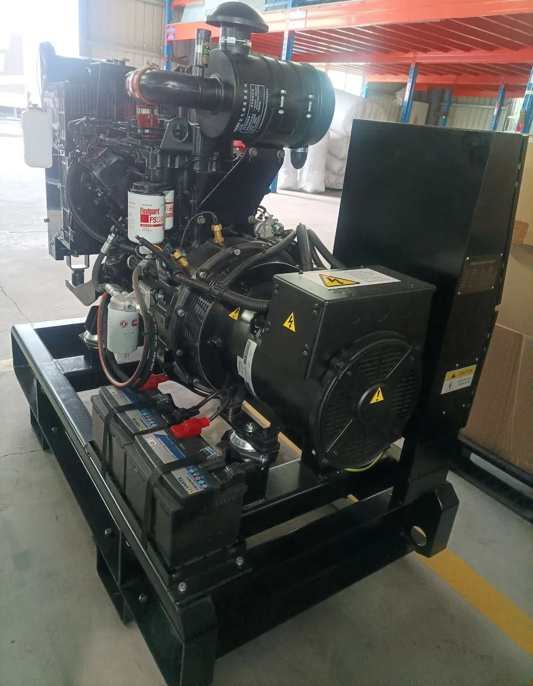 33kVA مولد ديزل كمينز في وضع الاستعداد 4b3.9-G12 مجموعة مولدات محرك كمينز Mc33D5 مولد