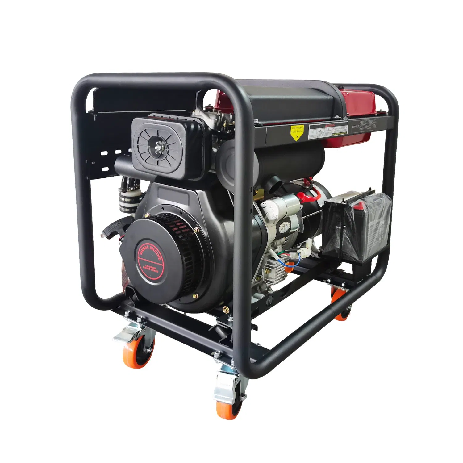5kw/5.5kw مولد ديزل مفتوح 120V/230V طاقة موثوقة جهد مزدوج للبناء والاحتياطي الطارئ