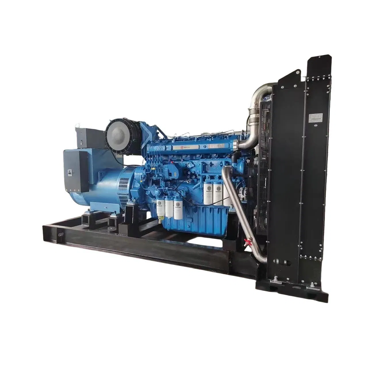 مجموعة مولدات الديزل الكهربائية الثقيلة ويشاي 500kw 800kw 1000kw