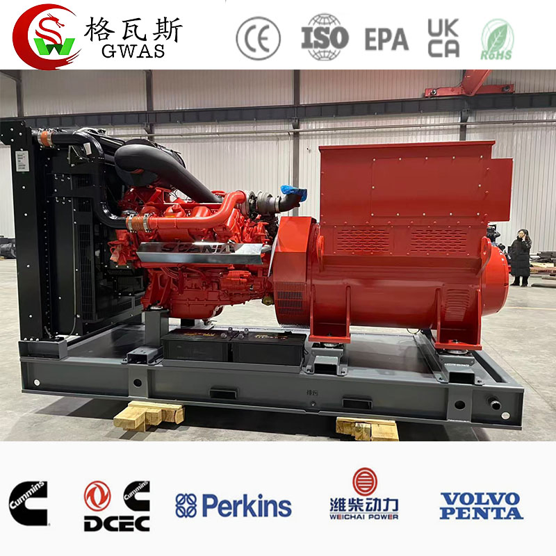 500kVA مجموعة مولدات الديزل المبردة بالماء لحل إمداد الطاقة المستمر