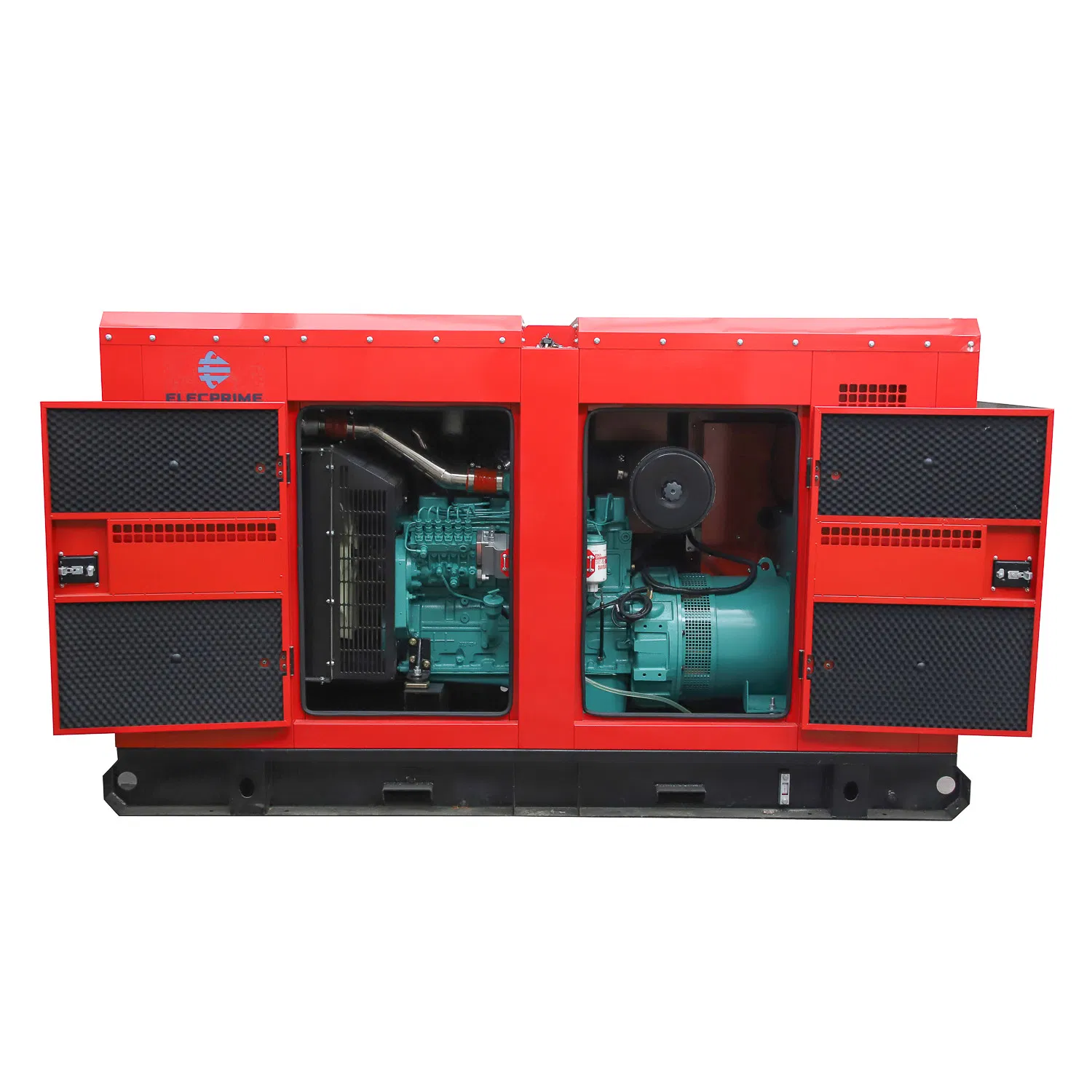 إلكبرايم CKD 2-2500kVA 520kVA حسب كينز سهلة النقل مقطورة مثبتة ثلاثية الطور مجموعة مولد ديزل محمولة
