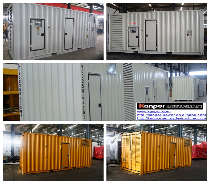 نوع الحاوية المعتمد 500kVA مولد ديزل