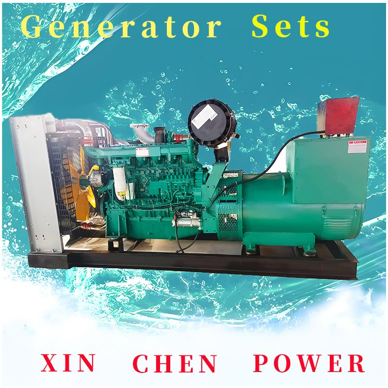 30kw100kw800kw1200kw طاقة احتياطية طارئة 380V مجموعة مولدات ديزل ويشاي بدون فرش نحاسي