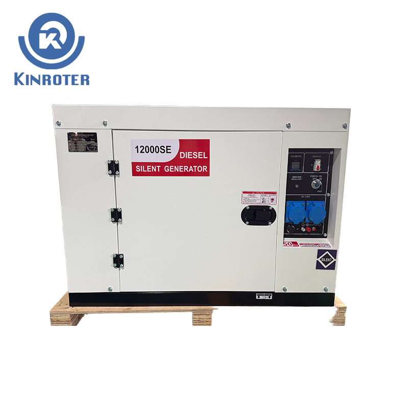 مولدات ديزل مدمجة وصامتة تعمل بالتبريد بالهواء 3kw-15kw للاستخدام السكني والتجاري