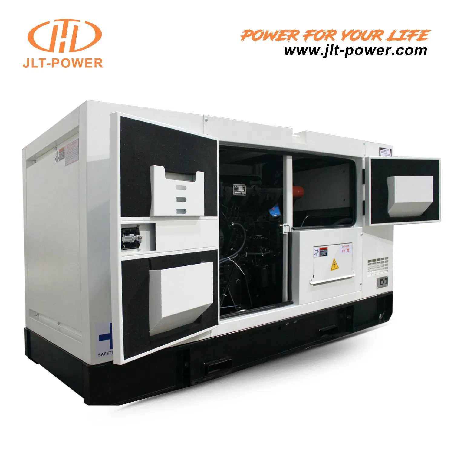 50Hz 30kVA مجموعة مولدات الديزل من النوع الصامت المدعومة بمحرك يانغدونغ Y4100d