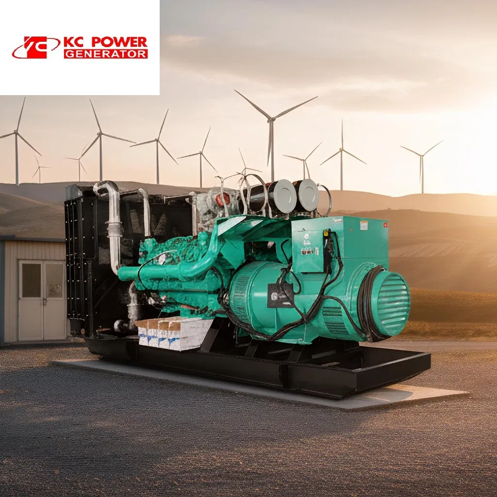 50/60Hz 360kw 500kw 600kw 700kw 1000kVA مجموعة مولدات ديزل ثقيلة مفتوحة صامتة 800kw 1000kw مصنع