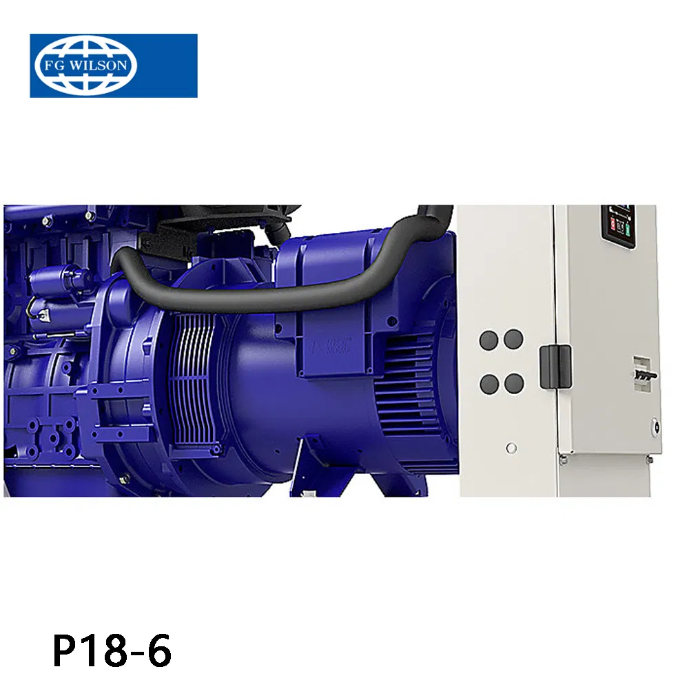 مجموعة مولدات الديزل المغلقة الصامتة من ويلسون 16.5kVA/13.2kw للطاقة الرئيسية للتشغيل المستمر