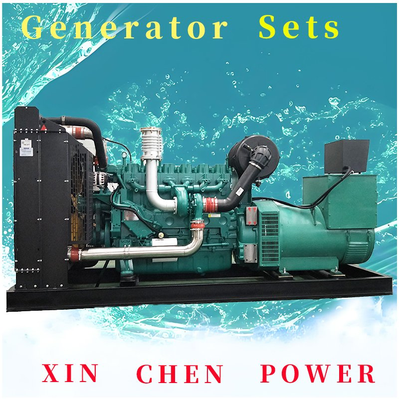 30kw100kw800kw1200kw طاقة احتياطية طارئة 380V مجموعة مولدات ديزل ويشاي بدون فرش نحاسي