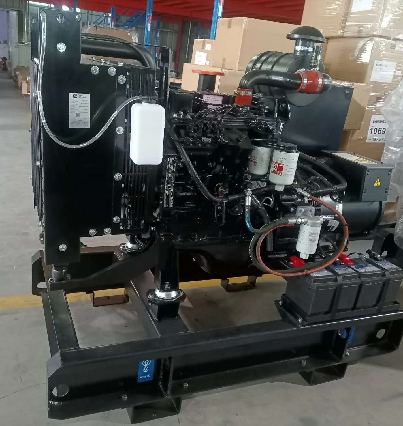 33kVA مولد ديزل كمينز في وضع الاستعداد 4b3.9-G12 مجموعة مولدات محرك كمينز Mc33D5 مولد